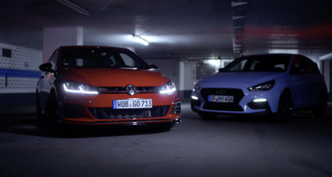 前驱钢炮大战高尔夫GTI TCR对决现代i30N,结