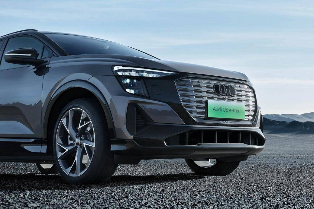 2023款上汽奥迪纯电动车q5etron焕新配色颜值更惊艳