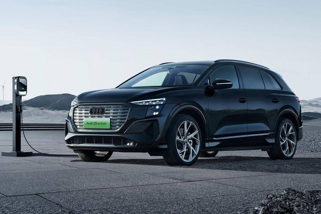 2023款上汽奥迪纯电动车q5etron焕新配色颜值更惊艳