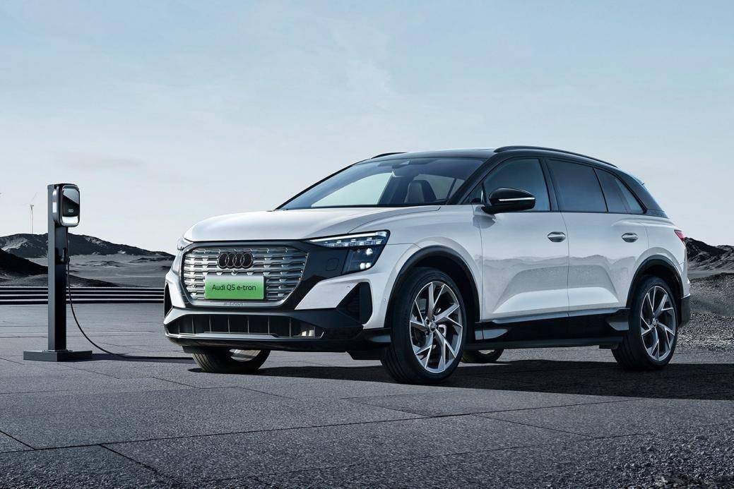 2023款上汽奥迪纯电动车q5etron焕新配色颜值更惊艳