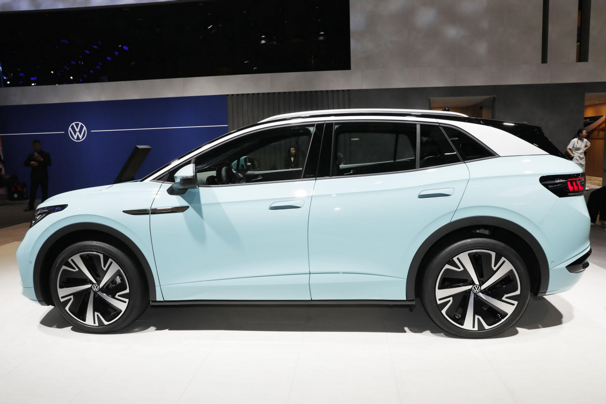 上汽大众id4新增薄荷绿车色颜值实力全都有